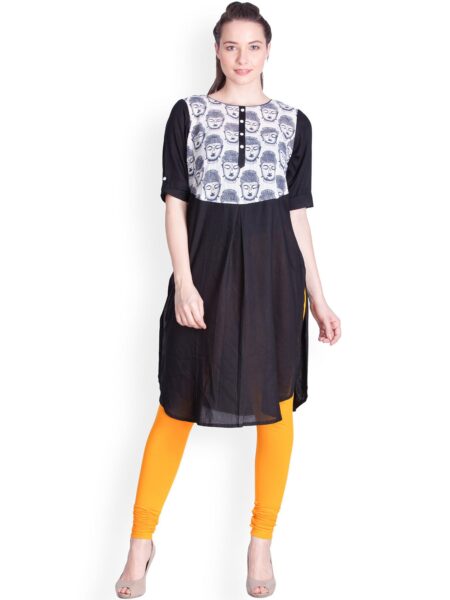 LYRA YELLOW Premium Churidaar Leggings