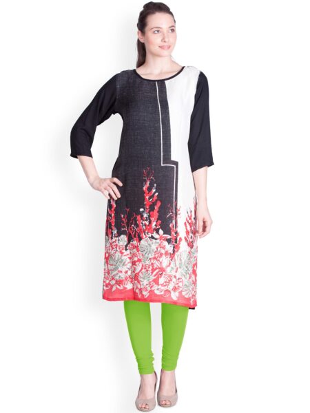 LYRA YELLOW GREEN Premium Churidaar Leggings