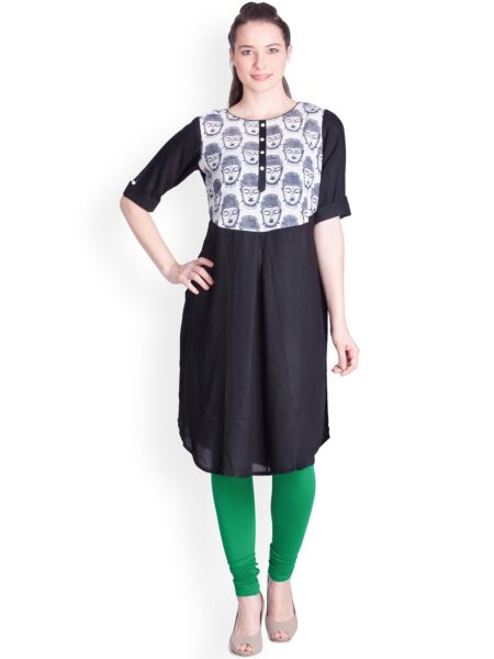 LYRA PAK.GREEN Premium Churidaar Leggings